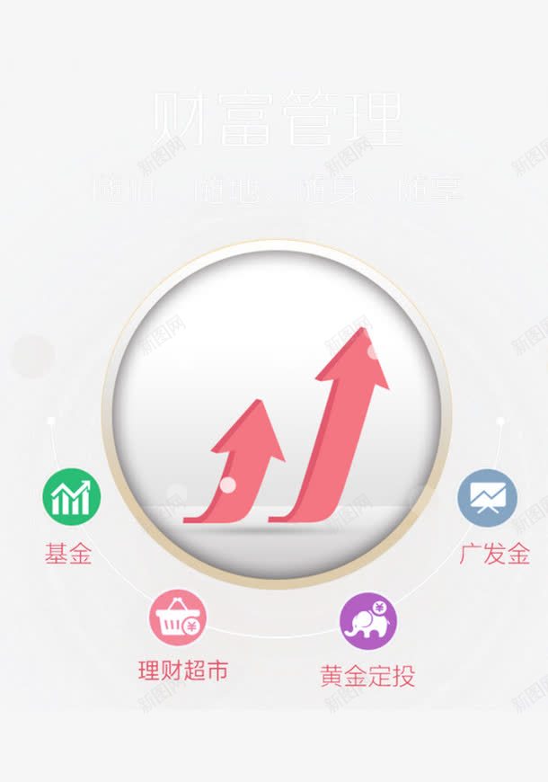 广发银行H5引导页png免抠素材_新图网 https://ixintu.com H5 广发银行 引导页 手机银行