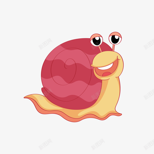 卡通可爱蜗牛矢量图eps免抠素材_新图网 https://ixintu.com 卡通 卡通动物 卡通的 可爱 可爱的动物 可爱蜗牛 蜗牛 矢量图