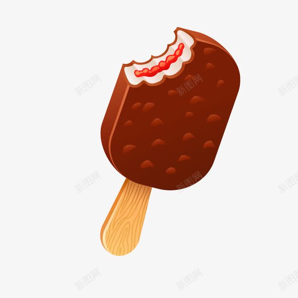 巧克力冰棒图形png免抠素材_新图网 https://ixintu.com 冰棒 图形 巧克力 巧克力冰棒图形
