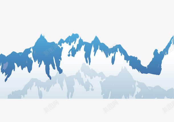 高高的冰峰png免抠素材_新图网 https://ixintu.com 冰峰 山体 蓝色 蓝色冰峰 高山 高高的冰山