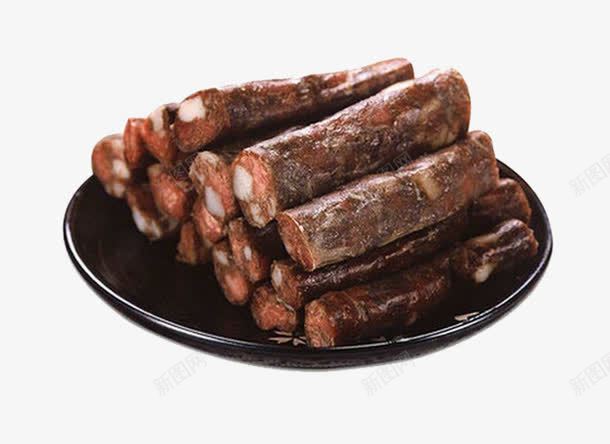 腊肠png免抠素材_新图网 https://ixintu.com 晒干的肠 火腿肠 红肠 美味的 腊肠 腌制
