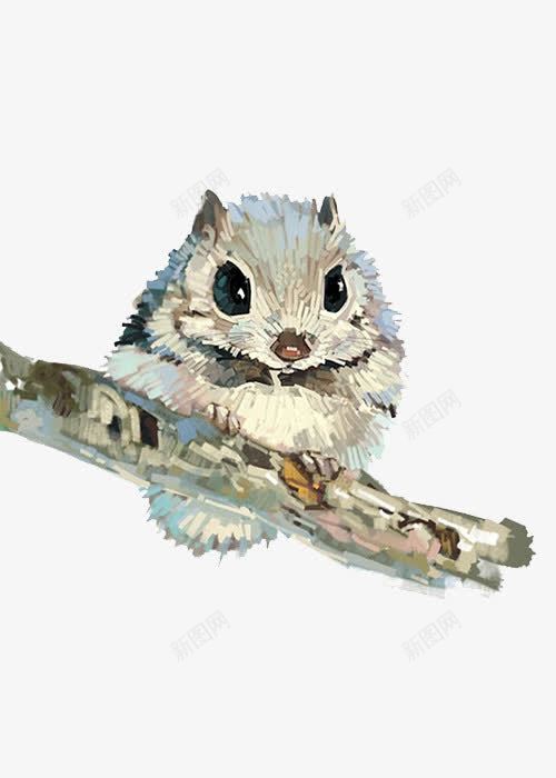 手绘动物鼹鼠png免抠素材_新图网 https://ixintu.com 动物 卡通动物 手绘动物 鼹鼠