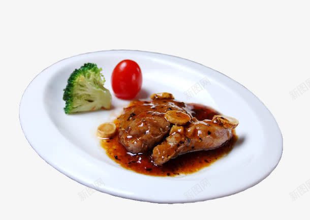 黄芪扣牛排psd免抠素材_新图网 https://ixintu.com 中华美食 中国菜 传统美食 牛排 美食食物 黄芪