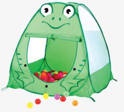 可爱青蛙帐篷素材