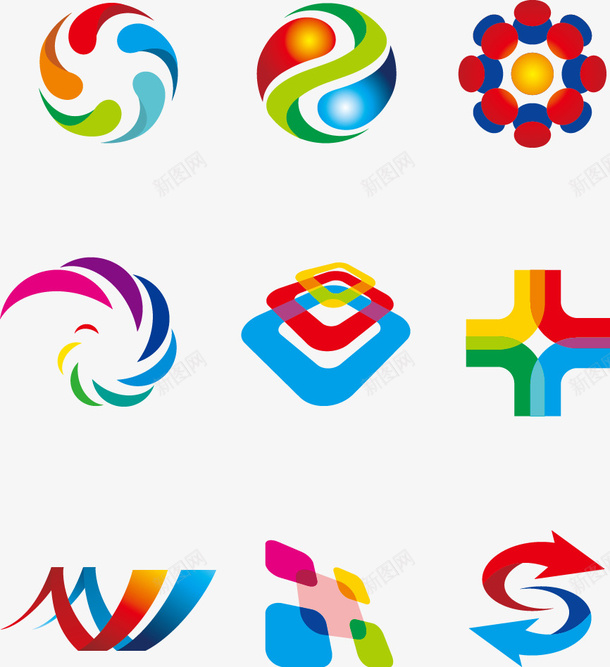 LOGO矢量图图标eps_新图网 https://ixintu.com LOGO logo尺寸 素材 设计 矢量图