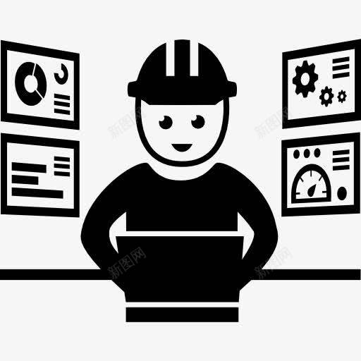 产业工人图标png_新图网 https://ixintu.com 产业工人 人 工业图标 工作 男 行业