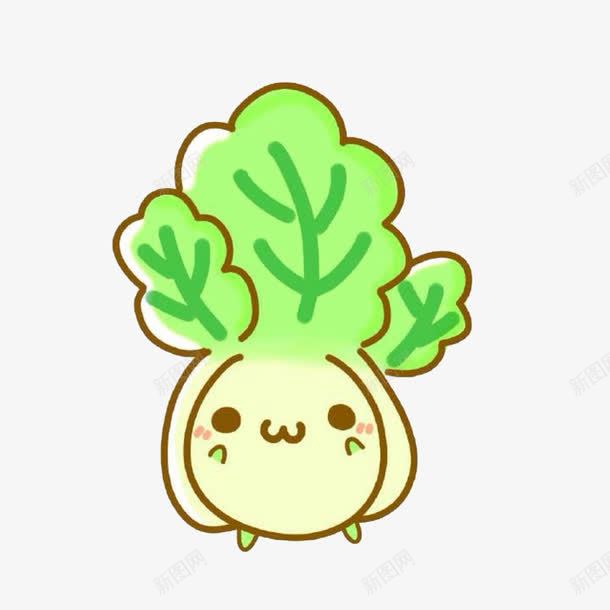 大白菜png免抠素材_新图网 https://ixintu.com 卡通 大白菜