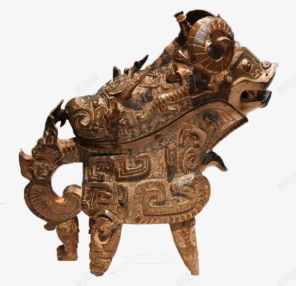 中国青铜器png免抠素材_新图网 https://ixintu.com 产品实物 博物馆 精美 青铜器