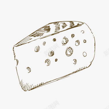 手绘cheese图标图标