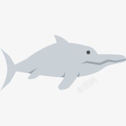 灭绝鱼龙鱼龙图标高清图片