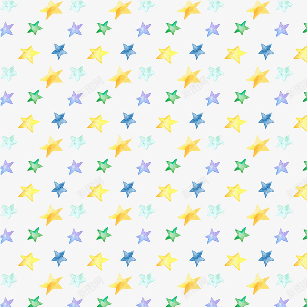 彩色星星底纹矢量图ai免抠素材_新图网 https://ixintu.com 底纹 彩色 星星 星星底纹 背景底纹 矢量图