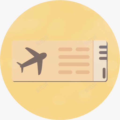 app飞机票png免抠素材_新图网 https://ixintu.com ui设计 手绘飞机票 飞机票