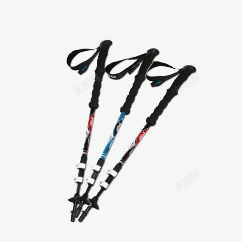 彩色滑雪杆png免抠素材_新图网 https://ixintu.com 产品实物 彩色图案 滑雪 滑雪杆 用品 黑色棒子 黑色系带
