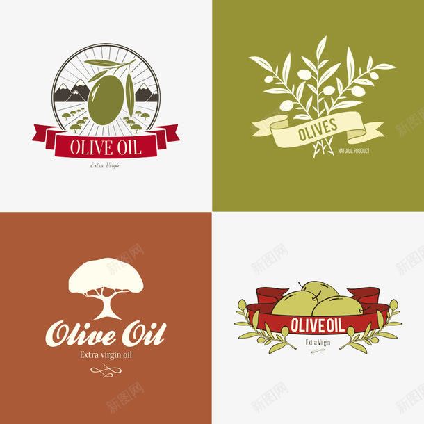 橄榄油标签图标png_新图网 https://ixintu.com 图标 标志设计 标签 橄榄油