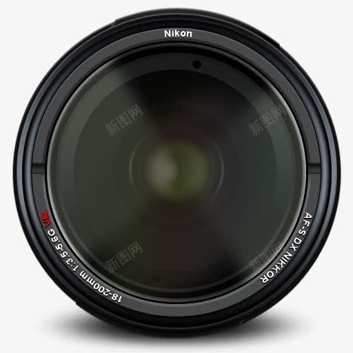 尼康虚拟现实镜头nikonlensicons图标png_新图网 https://ixintu.com Lens Nikon VR 尼康 虚拟现实 镜头