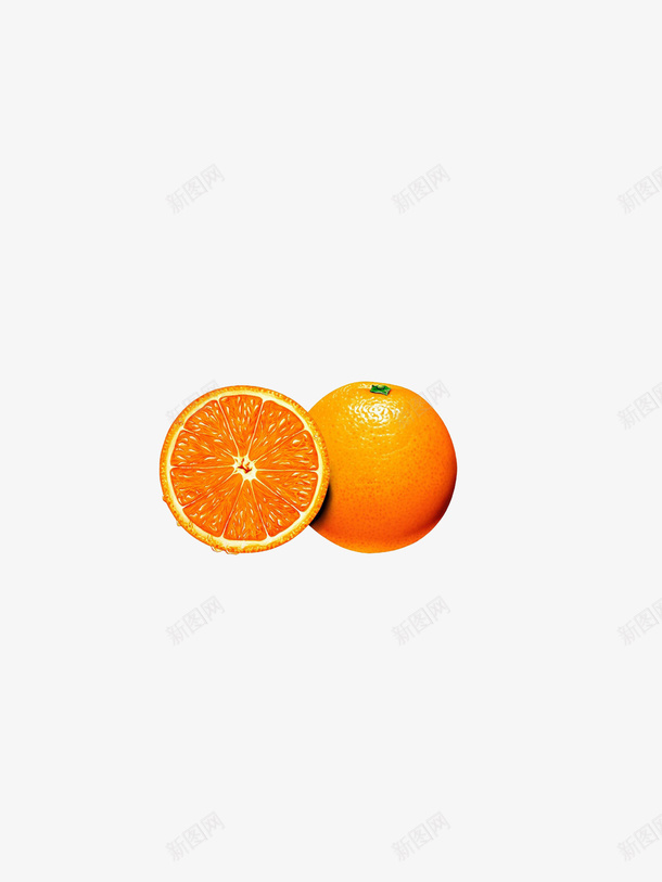 酸甜的橙子png免抠素材_新图网 https://ixintu.com 橙子 橙色 酸甜