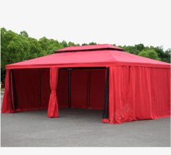 红色的帐篷素材