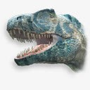 兽脚亚目食肉恐龙图标图标