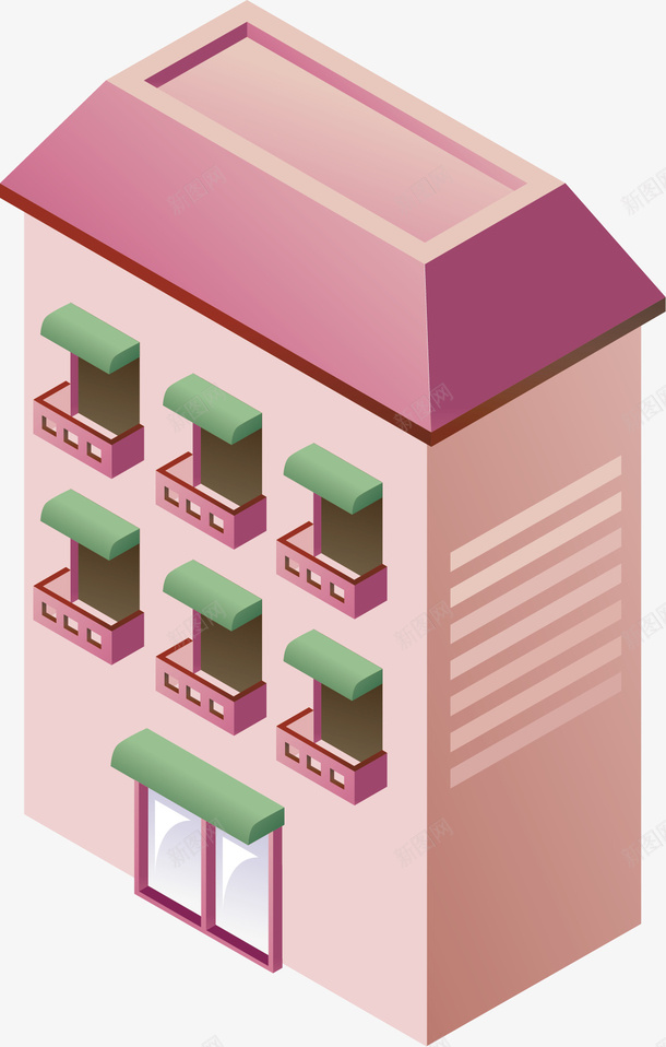 卡通商城矢量图ai免抠素材_新图网 https://ixintu.com 卡通 商城 城市 微商城 扁平化 扁平商城 手机商城 矢量图