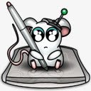 电行鼠玩转系统图标电行鼠玩转系统图标高清图片