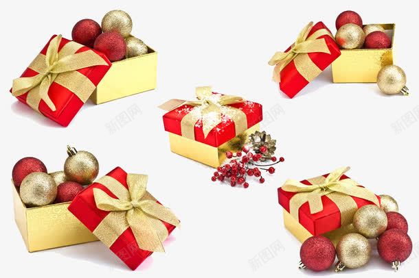 圣诞礼物盒png免抠素材_新图网 https://ixintu.com 免抠 圣诞 礼物盒 素材