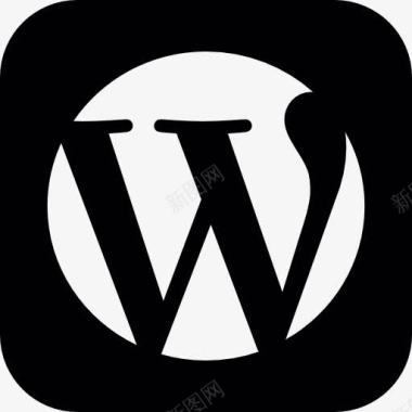 WordPress的广场标志图标图标