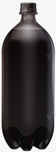 黑色盖子的塑料瓶png免抠素材_新图网 https://ixintu.com 塑料 塑料瓶 大瓶 盖子 黑色