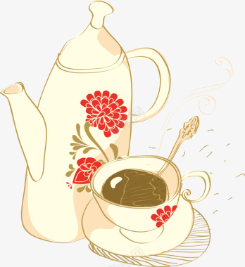 饮茶logo矢量图图标图标