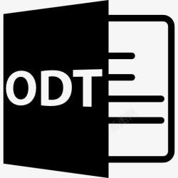 ODTODT文件格式符号图标高清图片