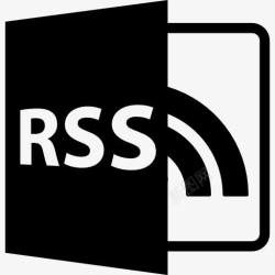 RSS的象征符号RSS标志变异图标高清图片