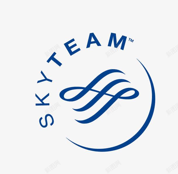 天合联盟图标png_新图网 https://ixintu.com SkyTeam 天合联盟 矢量标志 航空logo