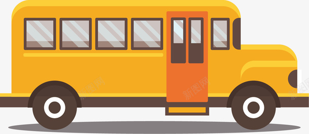 水彩黄色巴士矢量图ai免抠素材_新图网 https://ixintu.com 创意 卡通 巴士 手绘 水彩 行驶 设计 矢量图