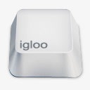 iglooigloo白色键盘按键高清图片