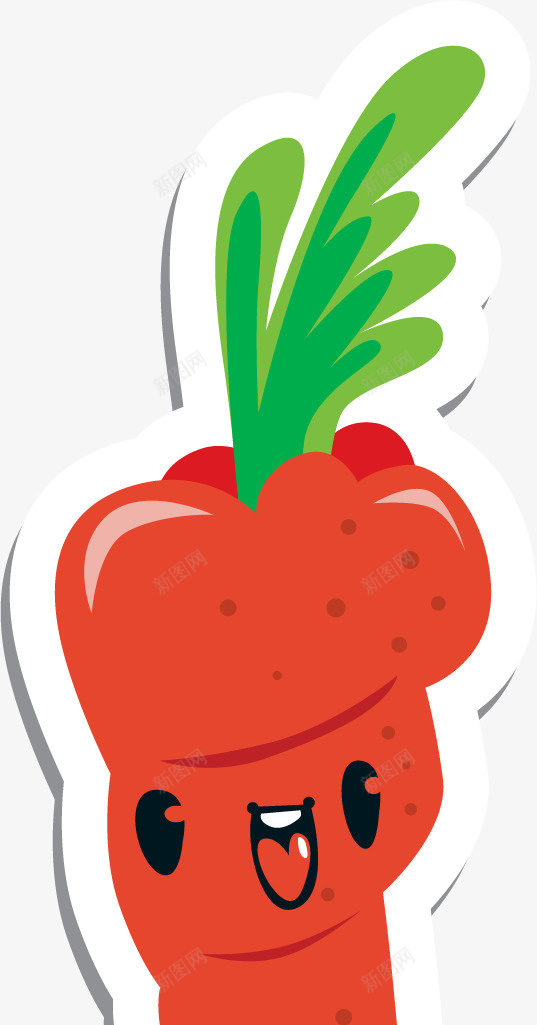 卡通蔬菜胡萝卜表情png免抠素材_新图网 https://ixintu.com 卡通 卡通蔬菜胡萝卜表情 胡萝卜 萝卜 蔬菜 表情