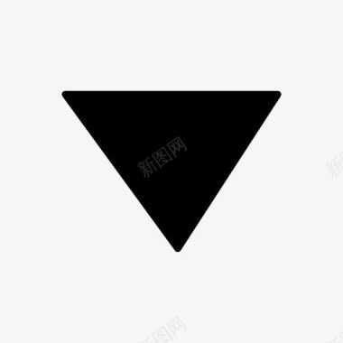 三角形排序图标图标