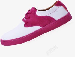 粉色布面女鞋海报素材