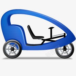 三轮车正确的蓝色的Transppng免抠素材_新图网 https://ixintu.com Blue Pedicab Right 三轮车 正确的 蓝色的