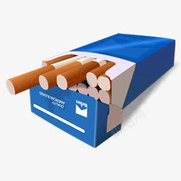 香烟蓝色的thecityicons图标图标