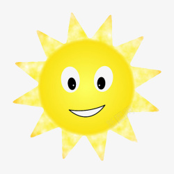 温暖喜欢卡通太阳高清图片