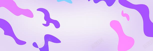 紫色不规则图形背景png免抠素材_新图网 https://ixintu.com 不规则图形 免抠PNG 紫色 背景