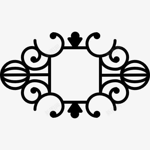 花的对称标图标png_新图网 https://ixintu.com 对称 对称的 形状 花卉 花艺设计 装饰 设计