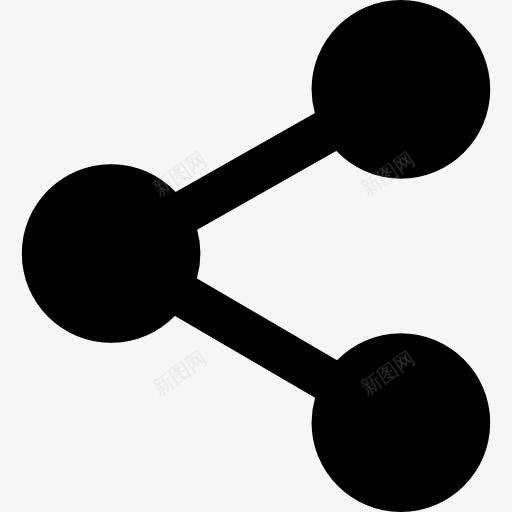 共享数据信号图标png_新图网 https://ixintu.com 共享 接口 标志 符号 网络连接