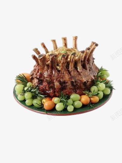 烤羊排png免抠素材_新图网 https://ixintu.com 中国新疆 新疆美食 羊排 羊肉 美食