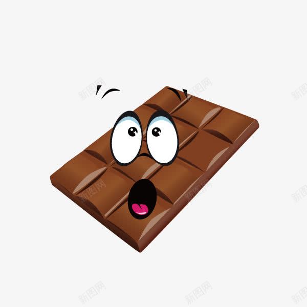 巧克力美味甜蜜卡通巧克力png免抠素材_新图网 https://ixintu.com 卡通巧克力 巧克力 巧克力表情 甜蜜 美味