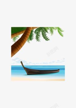 椰子树海岸素材