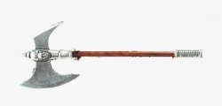 罗马武器青铜战斧斧子高清图片