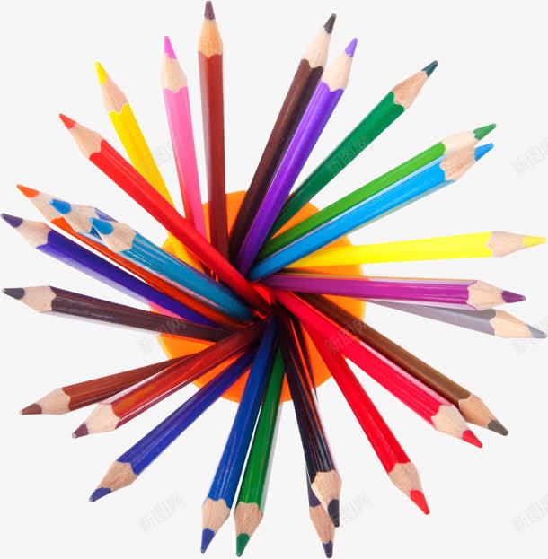 彩色铅笔png免抠素材_新图网 https://ixintu.com 五颜六色 排列 摆放 背景 铅笔彩色铅笔