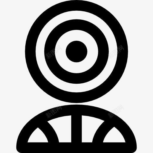 圆形的轮廓形状与牛角包形状图标png_新图网 https://ixintu.com 圆形 圆形的轮廓 圆的轮廓 圈 形状 牛角包形状