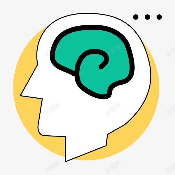 大脑构想图png免抠素材_新图网 https://ixintu.com 创意 卡通 思想 手绘 构想图
