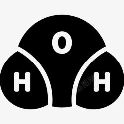 水组成的汽车水的组成图标高清图片